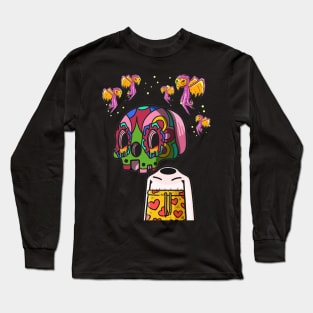 Los Muertos #8369 Long Sleeve T-Shirt